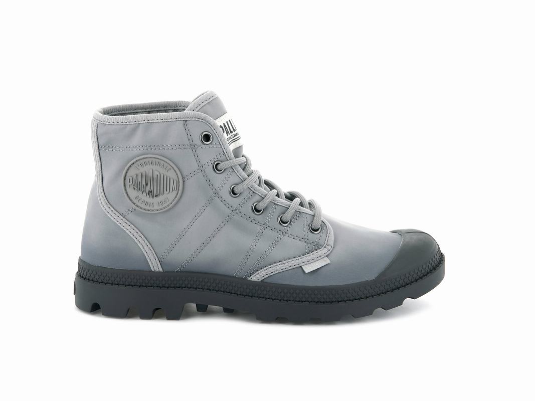 Palladium Pallabrousse Tx Damen Stiefel Grau/DunkelGrau ||729165-OVL||